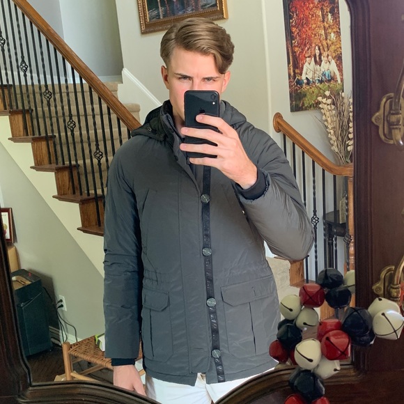 Armani jeans Green Winter Jacket - Picture 3 of 3